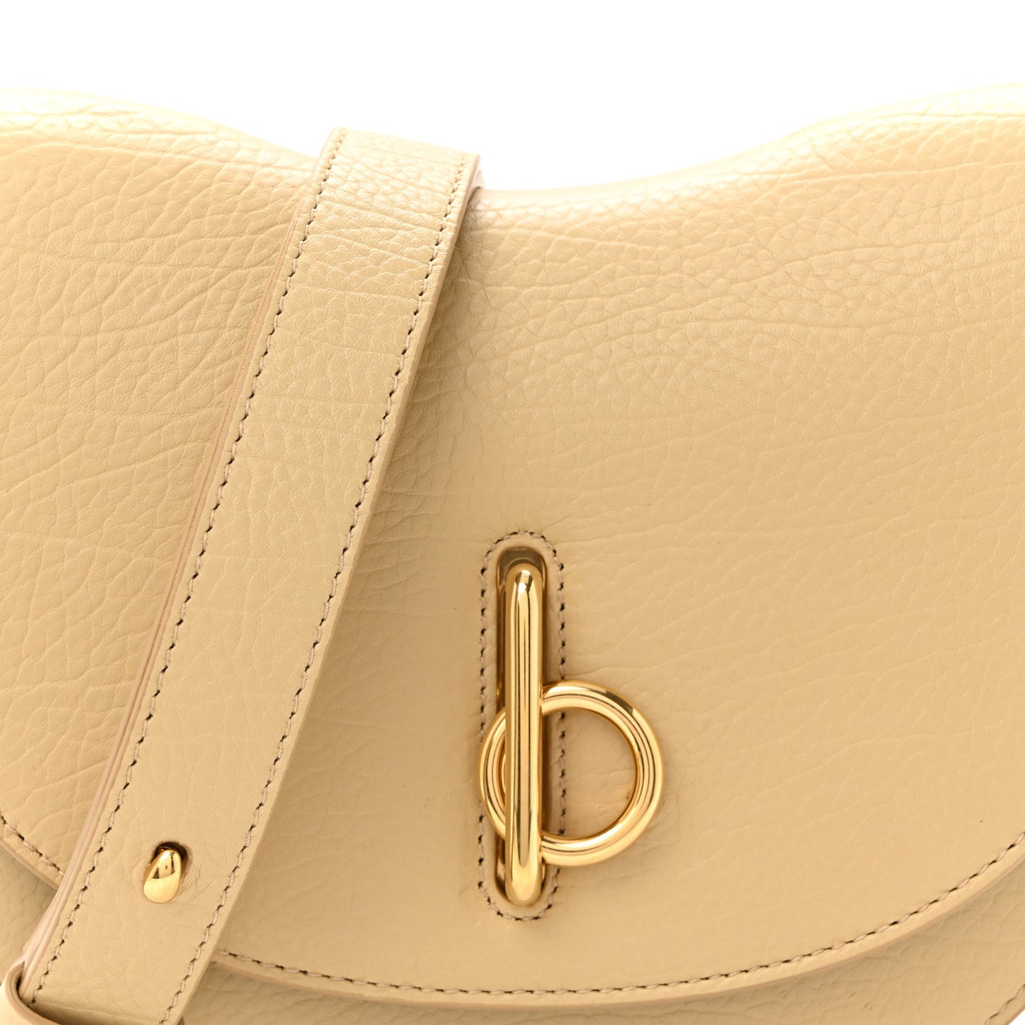 Calfskin Small Rocking Horse Crossbody Sand