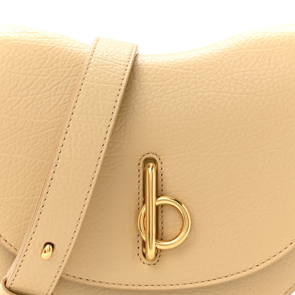 Burberry Calfskin Small Rocking Horse Crossbody Sand 7 of 9