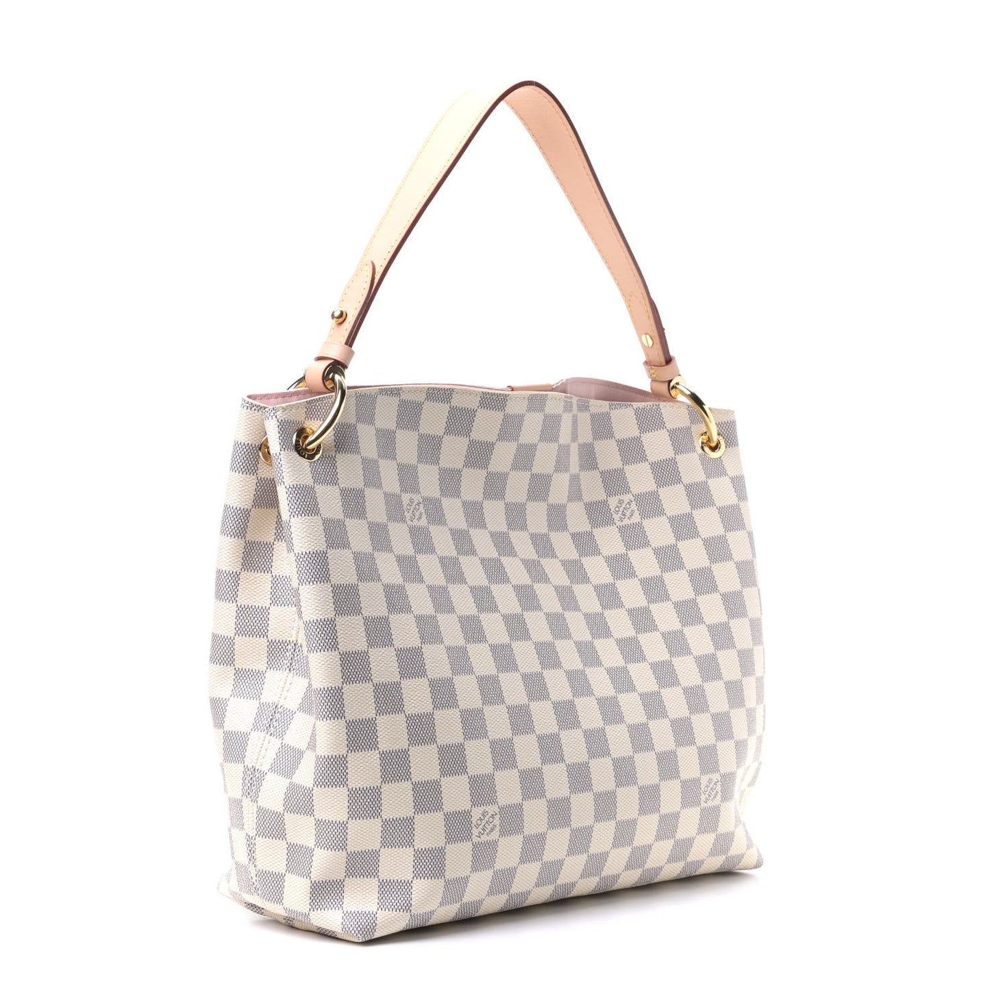 Damier Azur Graceful PM Rose Ballerine