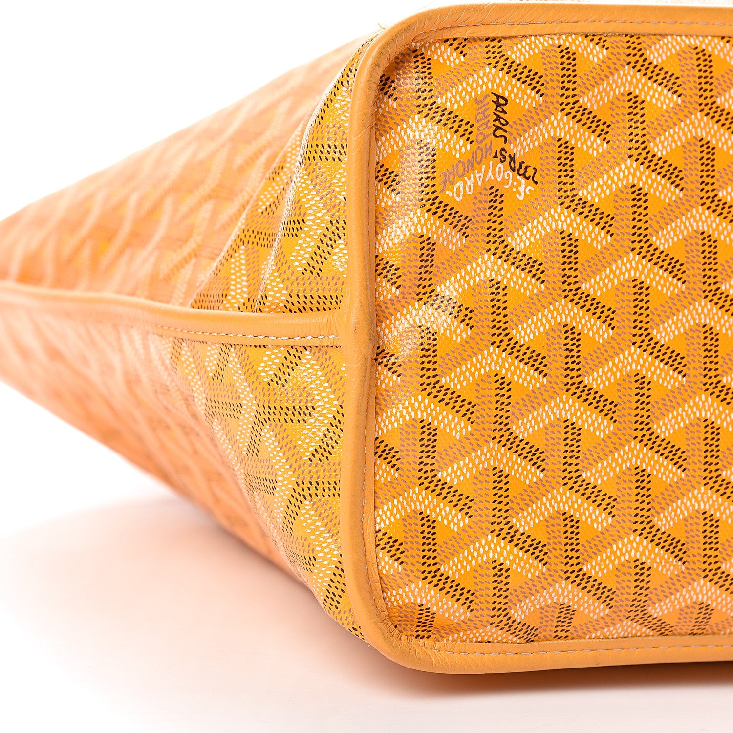 Goyard Goyardine Reversible Anjou PM Yellow 18 of 20