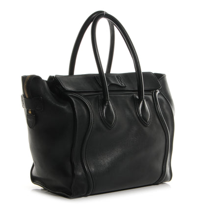 Celine Smooth Calfskin Mini Luggage Black 4 of 22