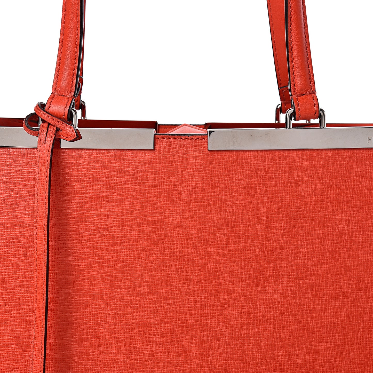 Vitello Elite Flamingo Large 3Jours Tote Papavero