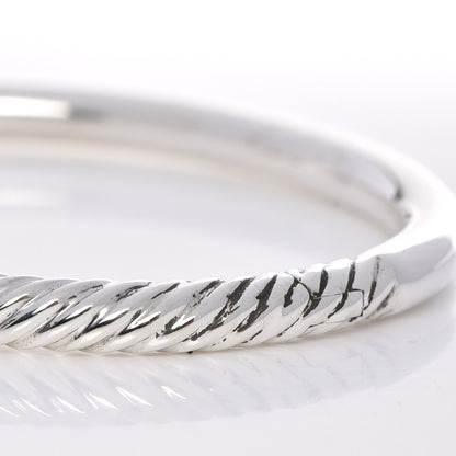 David Yurman Sterling Silver Narrow Cable Classics Bracelet 6 of 11