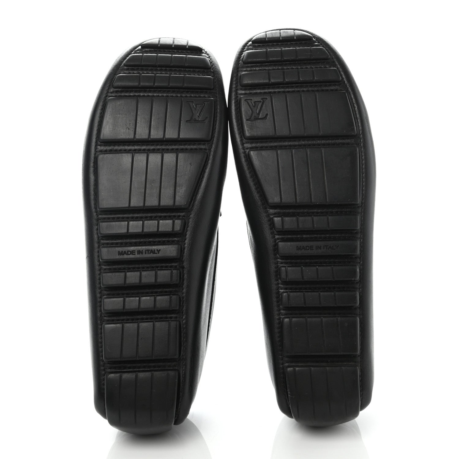 Louis Vuitton Calfskin Lombok Mocassin Loafers 36 Black 5 of 12