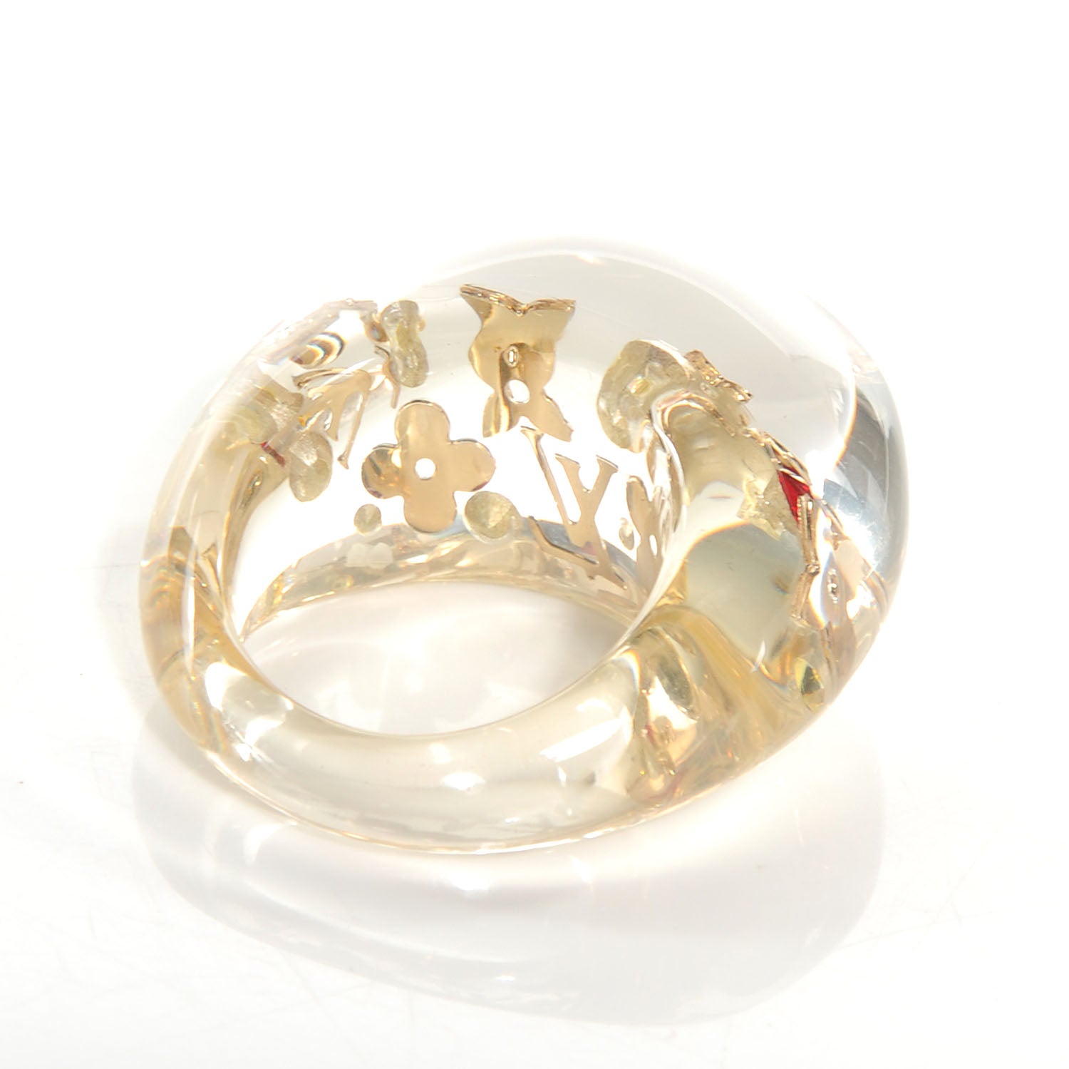 Louis Vuitton Inclusion Ring Transparent 6.5 3 of 4