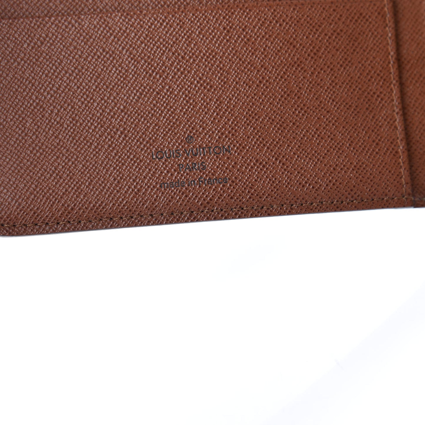 Monogram Medium Ring Agenda Cover