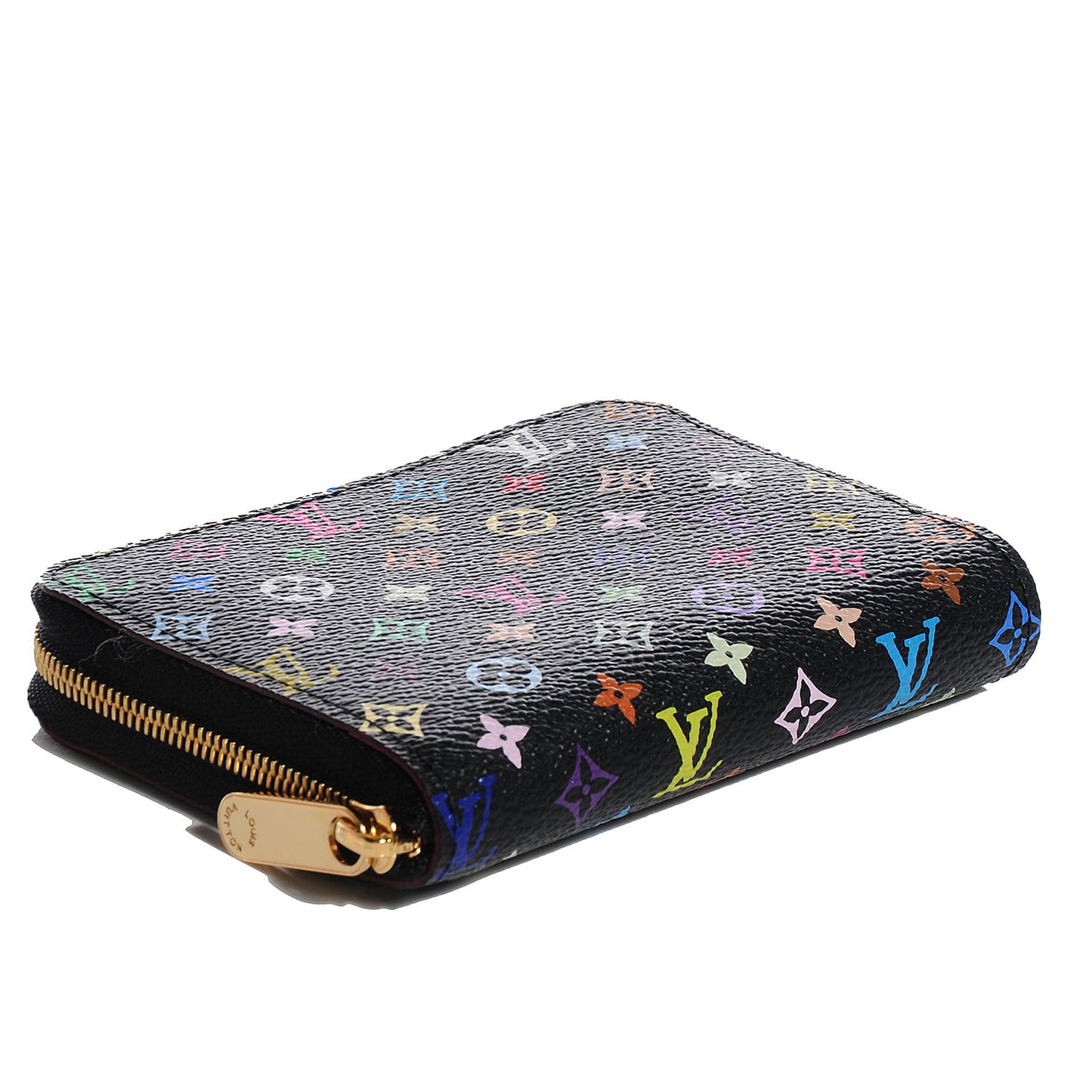 Monogram Multicolor Zippy Coin Purse Black Grenade