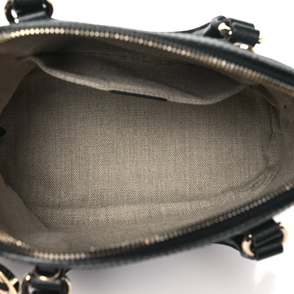 Gucci Dollar Calfskin Small GG Charm Dome Bag Black 5 of 11