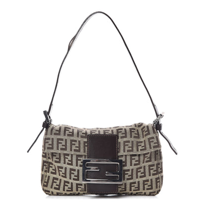 Fendi Zucchino Mini Baguette Brown 1 of 9