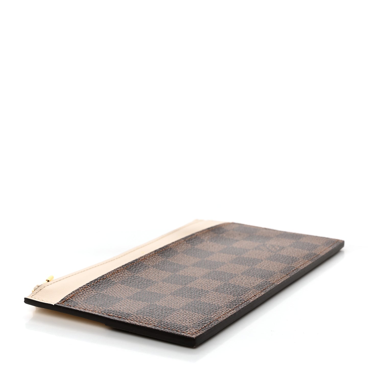 Damier Ebene Slim Purse Cream