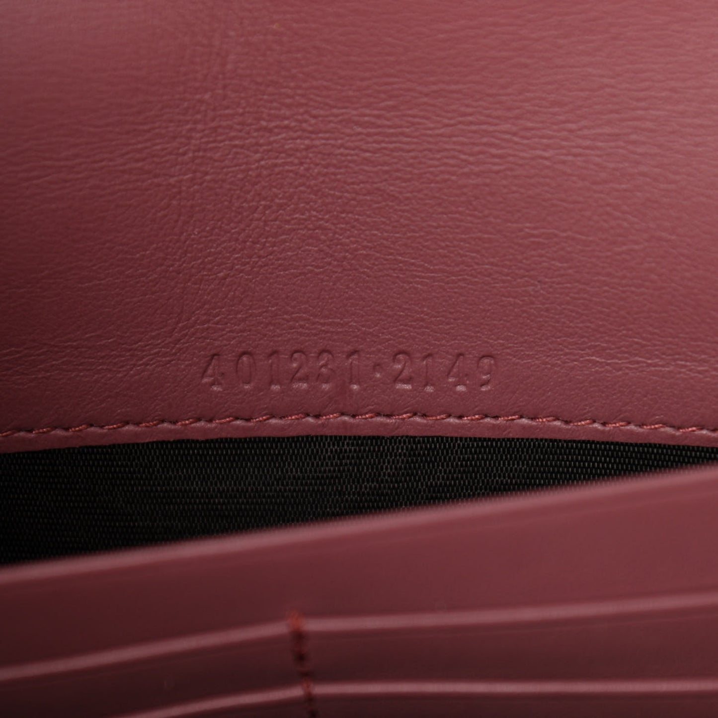 GG Supreme Monogram Blooms Mini Dionysus Chain Wallet Beige Multicolor Dry Rose