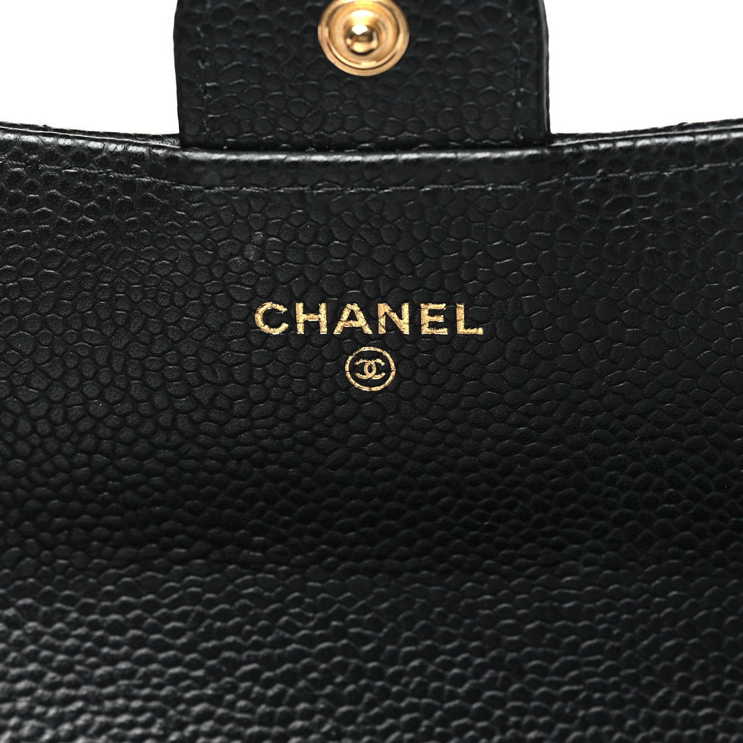 Chanel Caviar Quilted Long Flap Wallet Black 6 of 8
