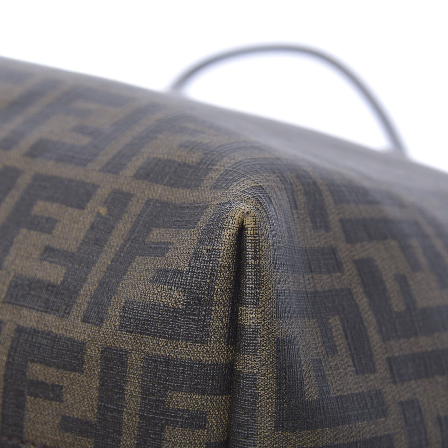 Fendi Zucca Spalmati Medium Roll Tote Tobacco Moro 23 of 23