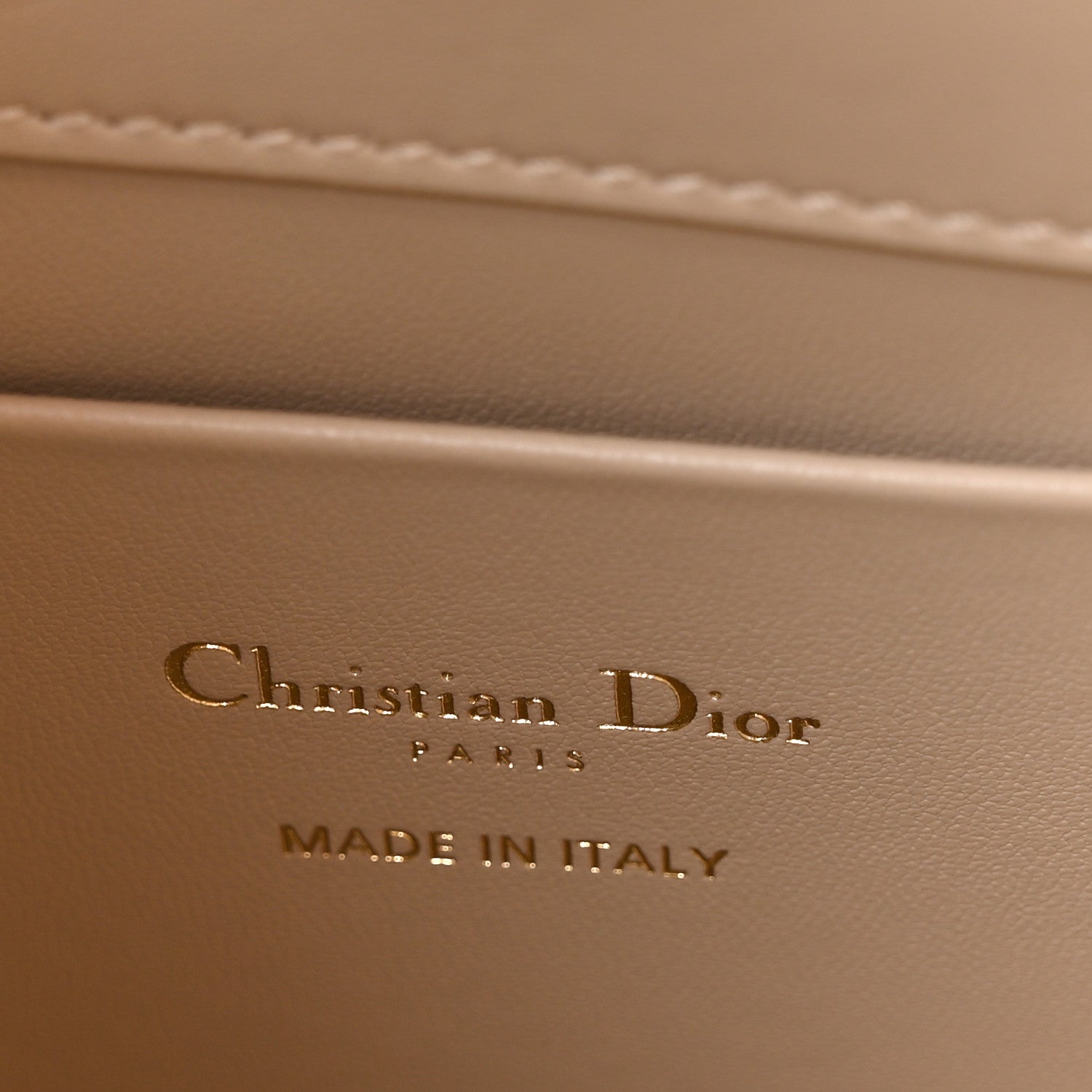 Christian Dior Calfskin Macrocannage Small Toujours Vertical Tote Powder Beige 5 of 10