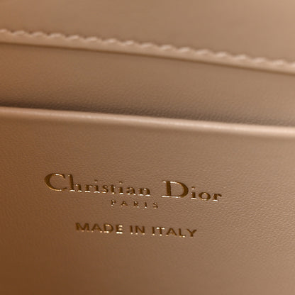 Christian Dior Calfskin Macrocannage Small Toujours Vertical Tote Powder Beige 5 of 10