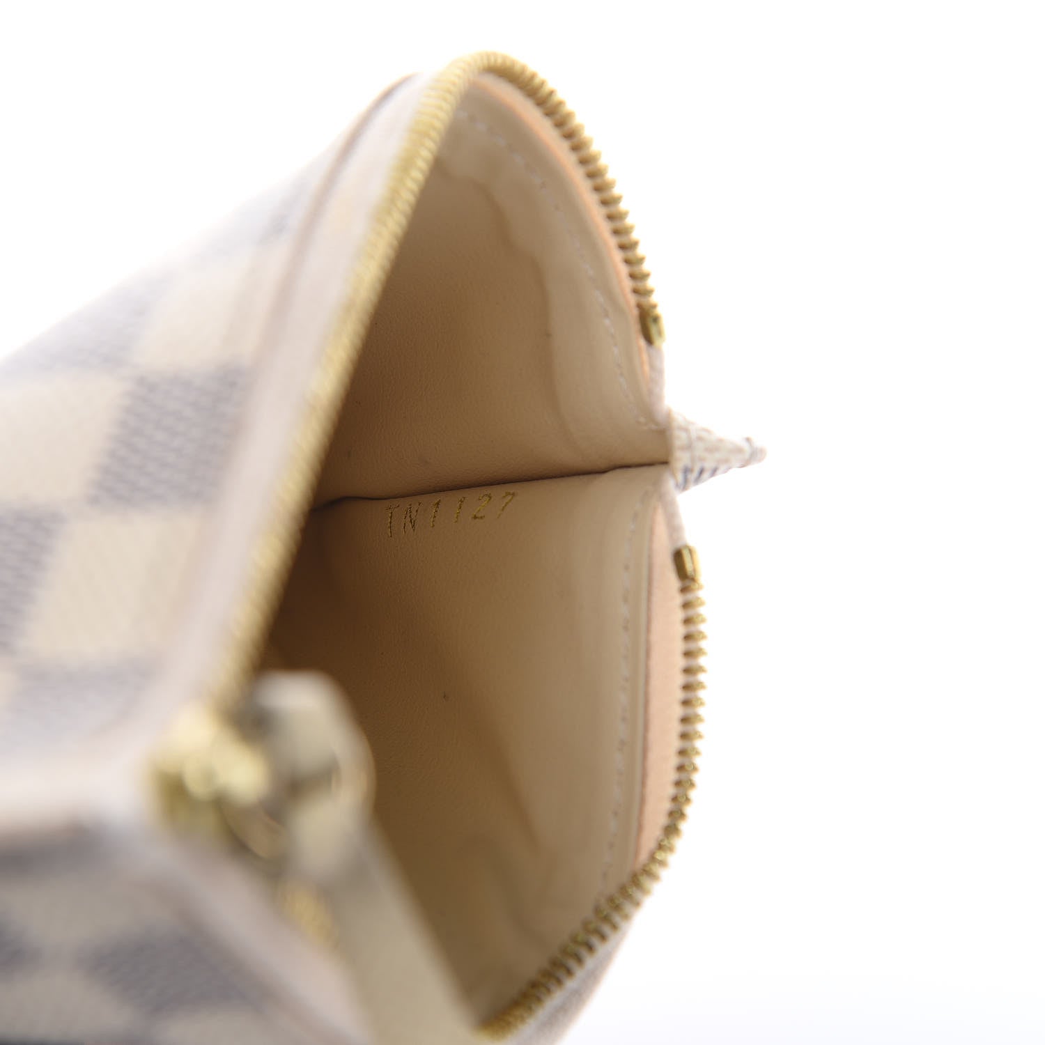 Louis Vuitton Damier Azur Josephine Wallet Zippered Insert 8 of 10