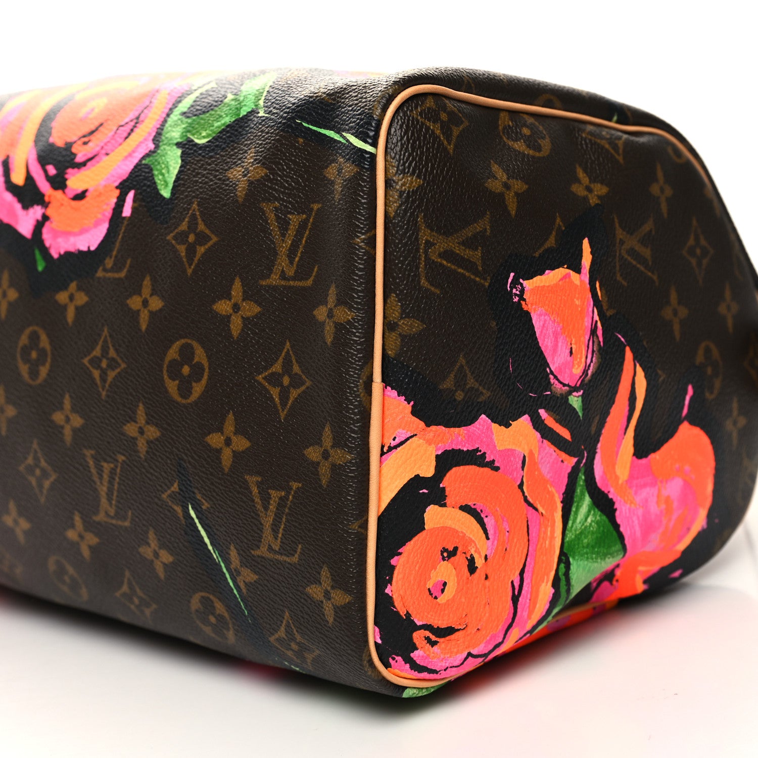 Louis Vuitton Monogram Roses Speedy 30 10 of 11