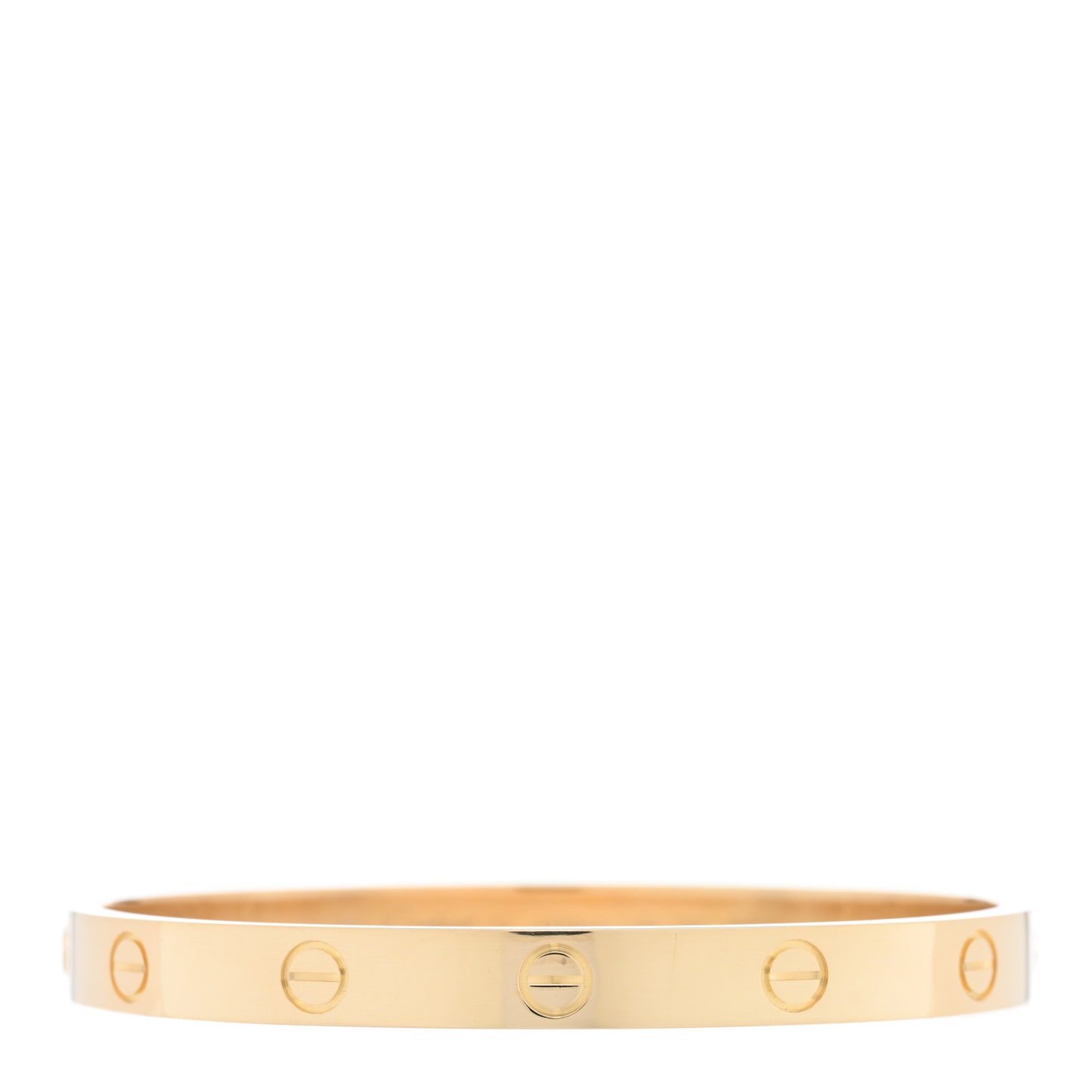 18K Yellow Gold LOVE Bracelet 17