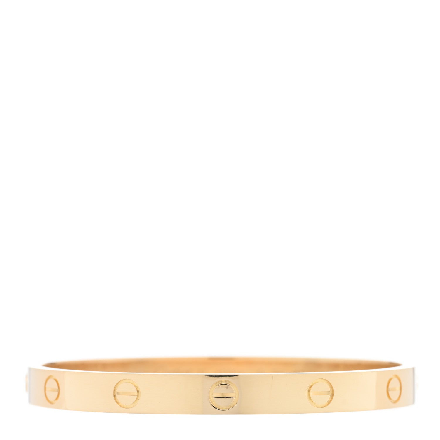 Cartier 18K Yellow Gold LOVE Bracelet 17 1 of 9