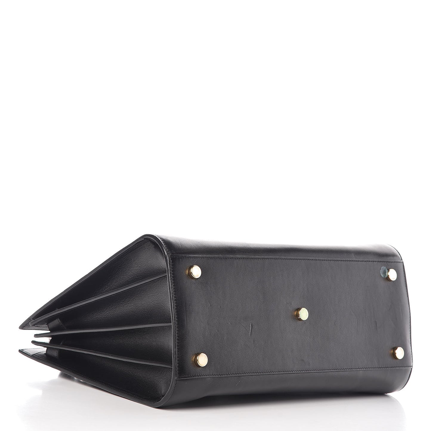 Calfskin Small Sac De Jour Black