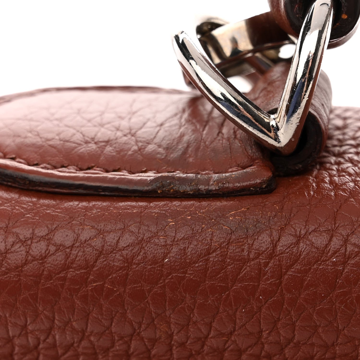 Hermes Togo Kelly Retourne 35 Brique 13 of 14