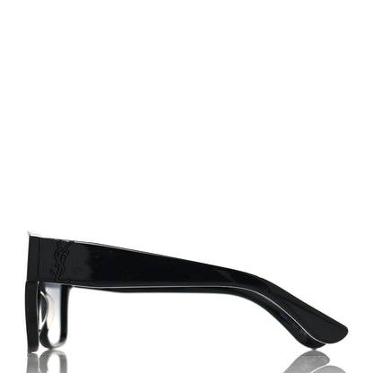 Saint Laurent Acetate Square SLM9 002 Sunglasses Black 3 of 7