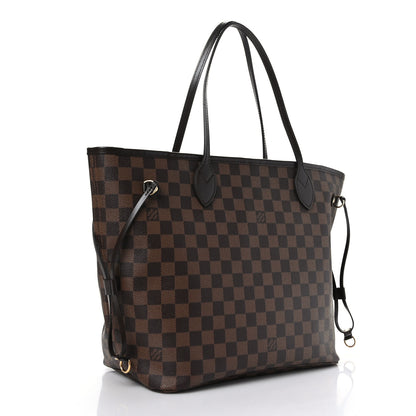 Louis Vuitton Damier Ebene Neo Neverfull MM Rose Ballerine 4 of 10