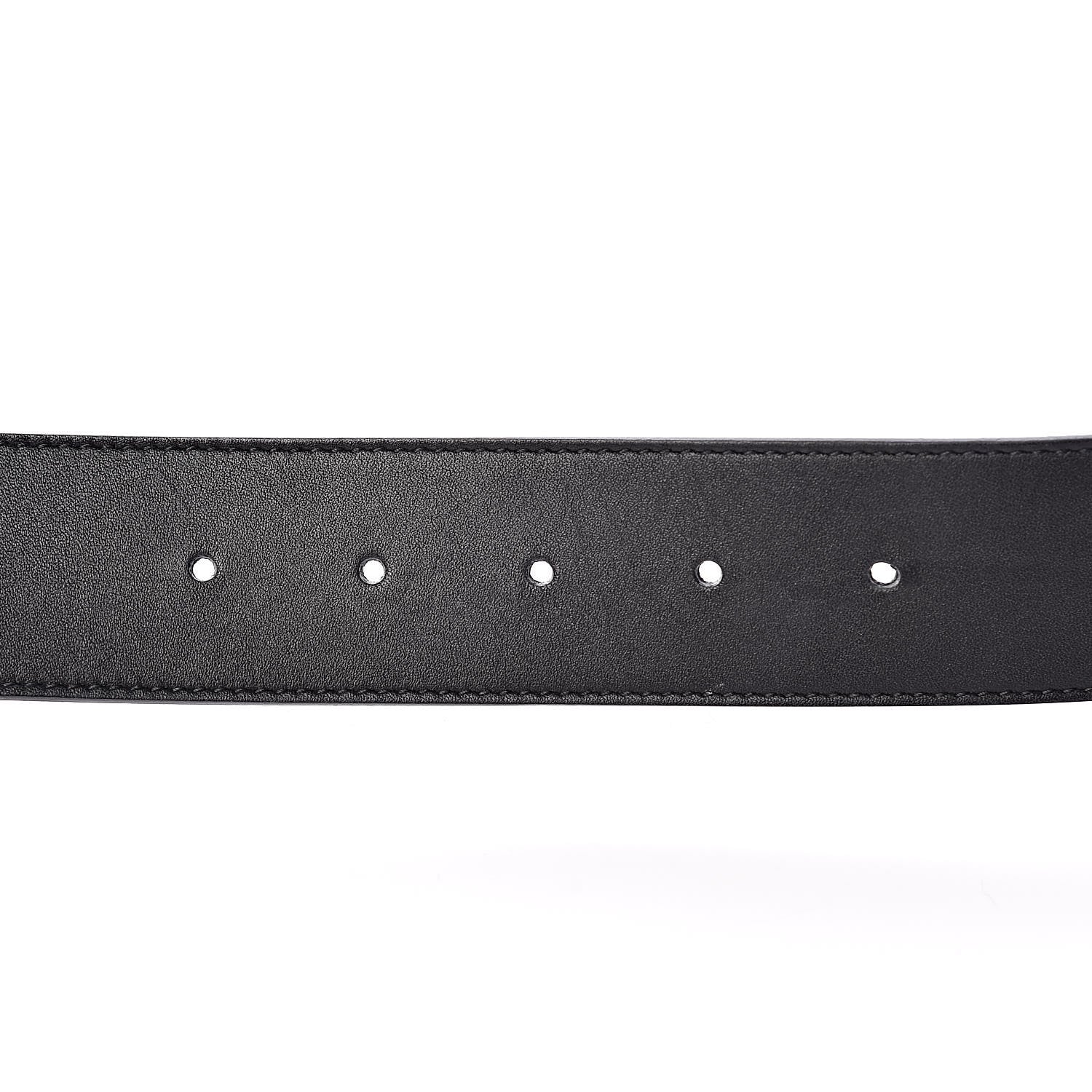 Gucci Calfskin Double G 40mm Belt 70 28 Black 5 of 7