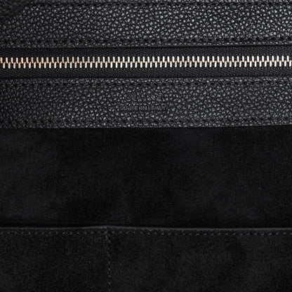 Celine Soft Grained Calfskin Small Belt Cabas Phantom Black 6 of 7