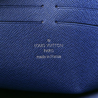 Louis Vuitton Monogram Eclipse Pochette Voyage MM Pacific Blue 6 of 11