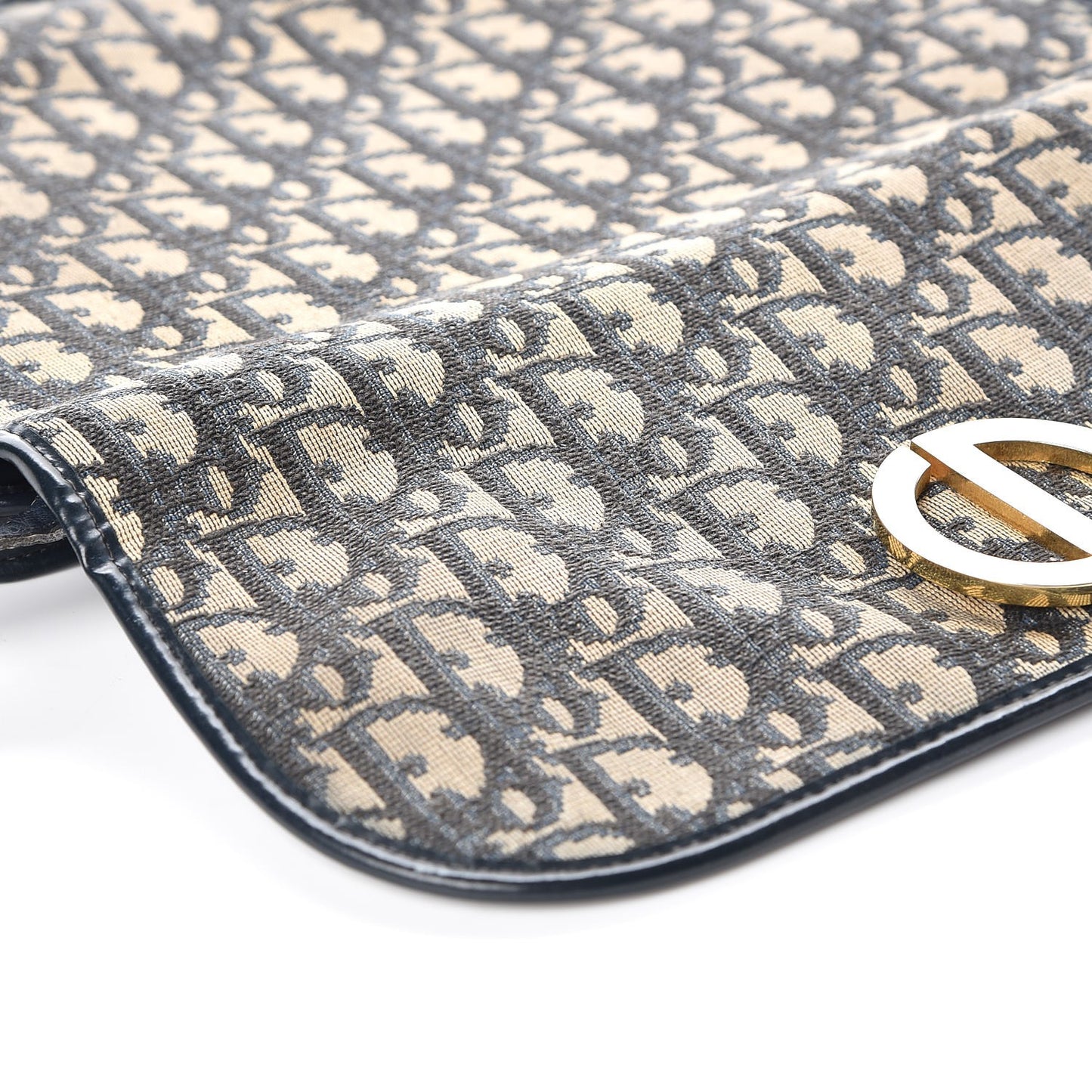 Monogram Flap Navy Blue
