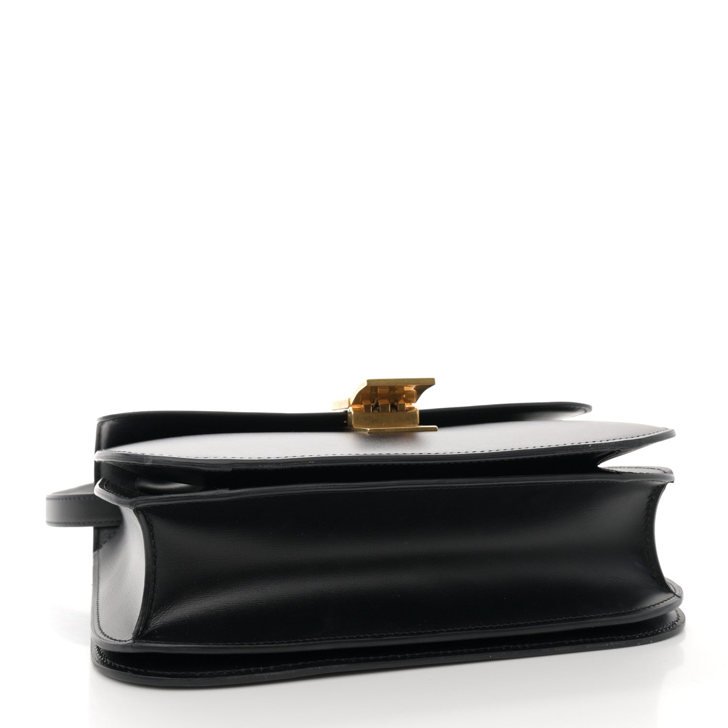 Celine Box Calfskin Medium Classic Box Flap Bag Black 4 of 13