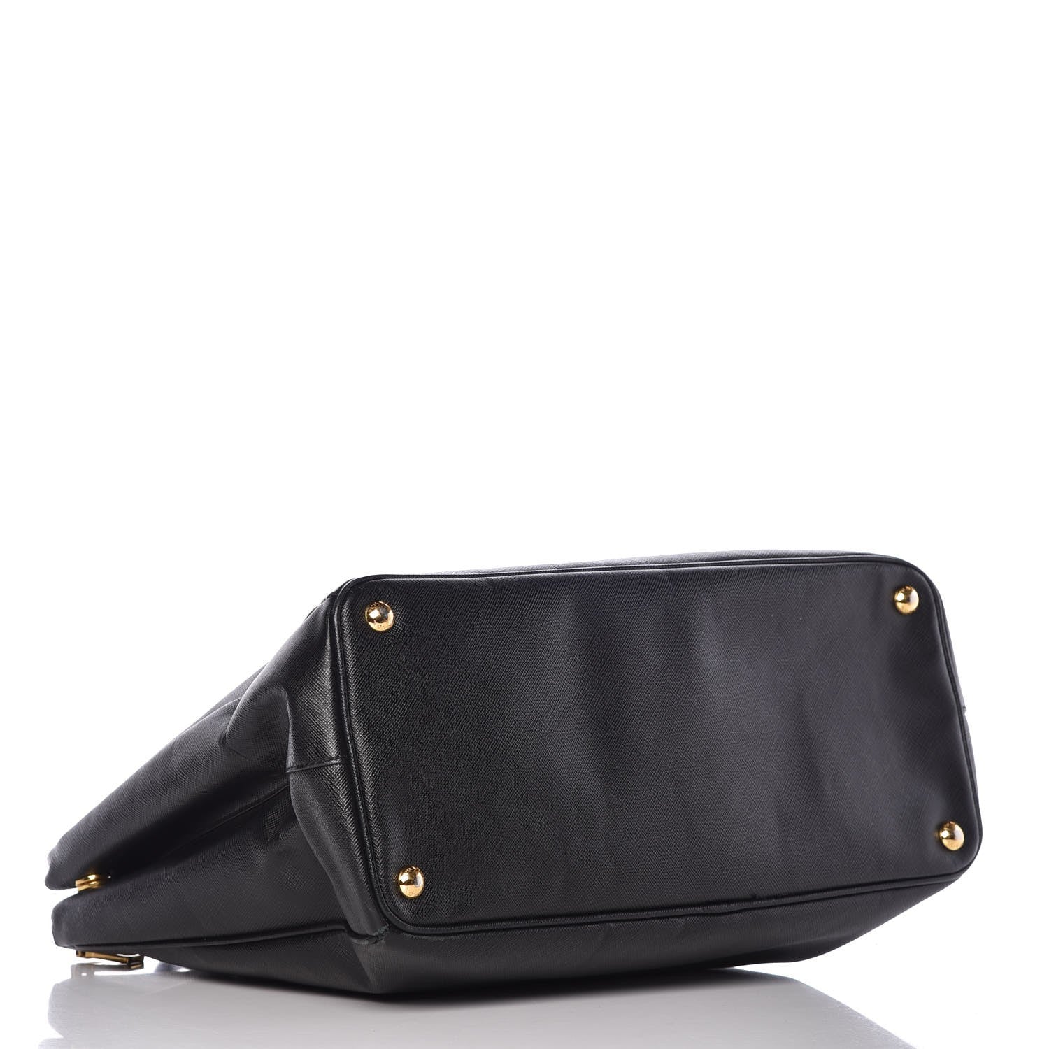 Prada Saffiano Large Galleria Double Zip Tote Black 4 of 19