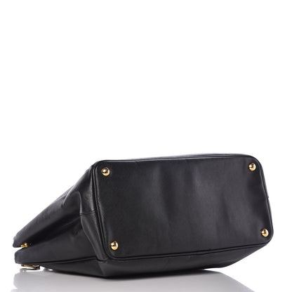 Prada Saffiano Large Galleria Double Zip Tote Black 4 of 19