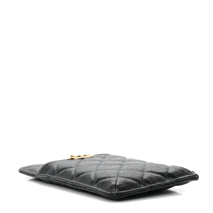 Chanel Caviar Quilted Boy iPhone Pouch Black 4 of 8