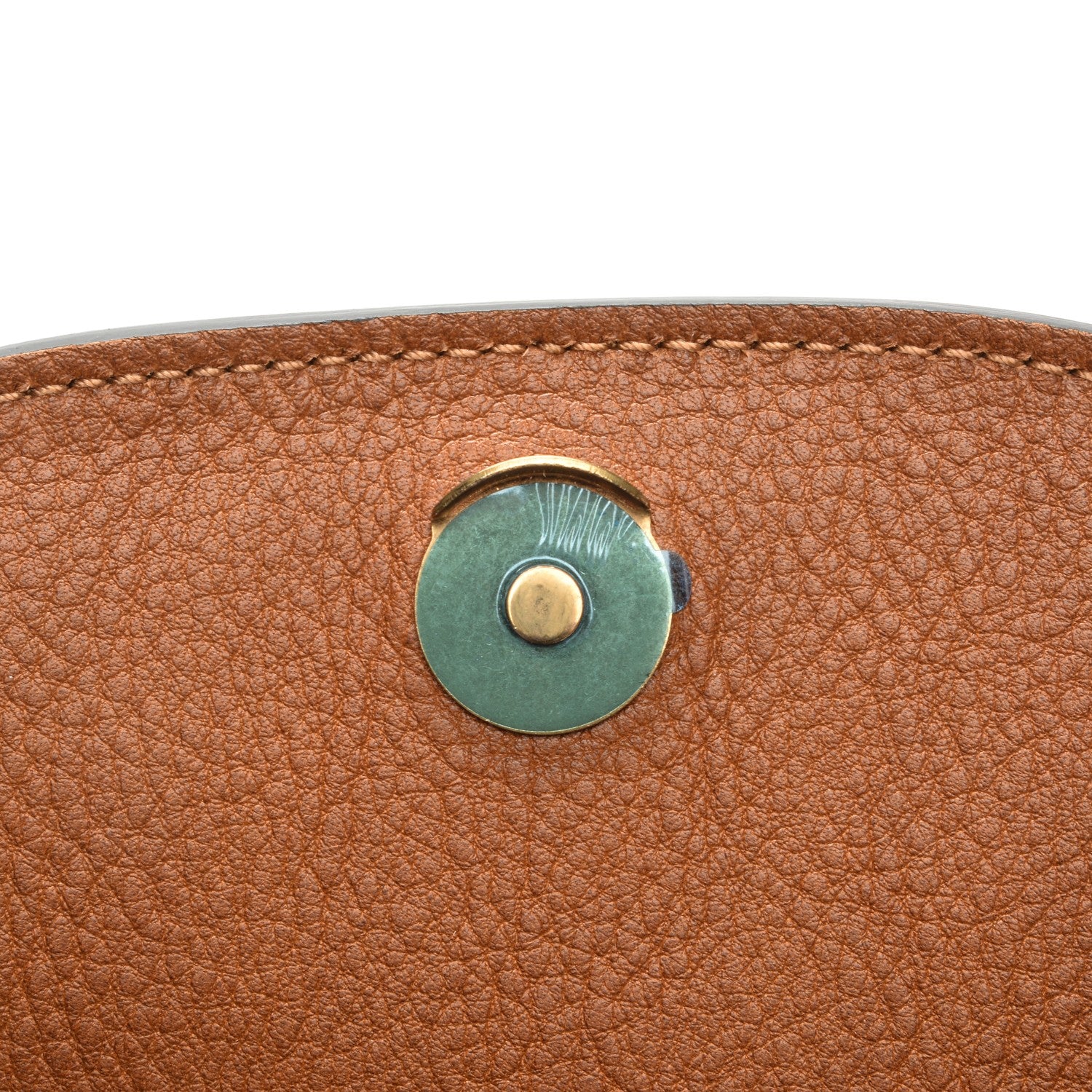 Chloe Calfskin Suede Small Nile Bracelet Bag Caramel 11 of 14