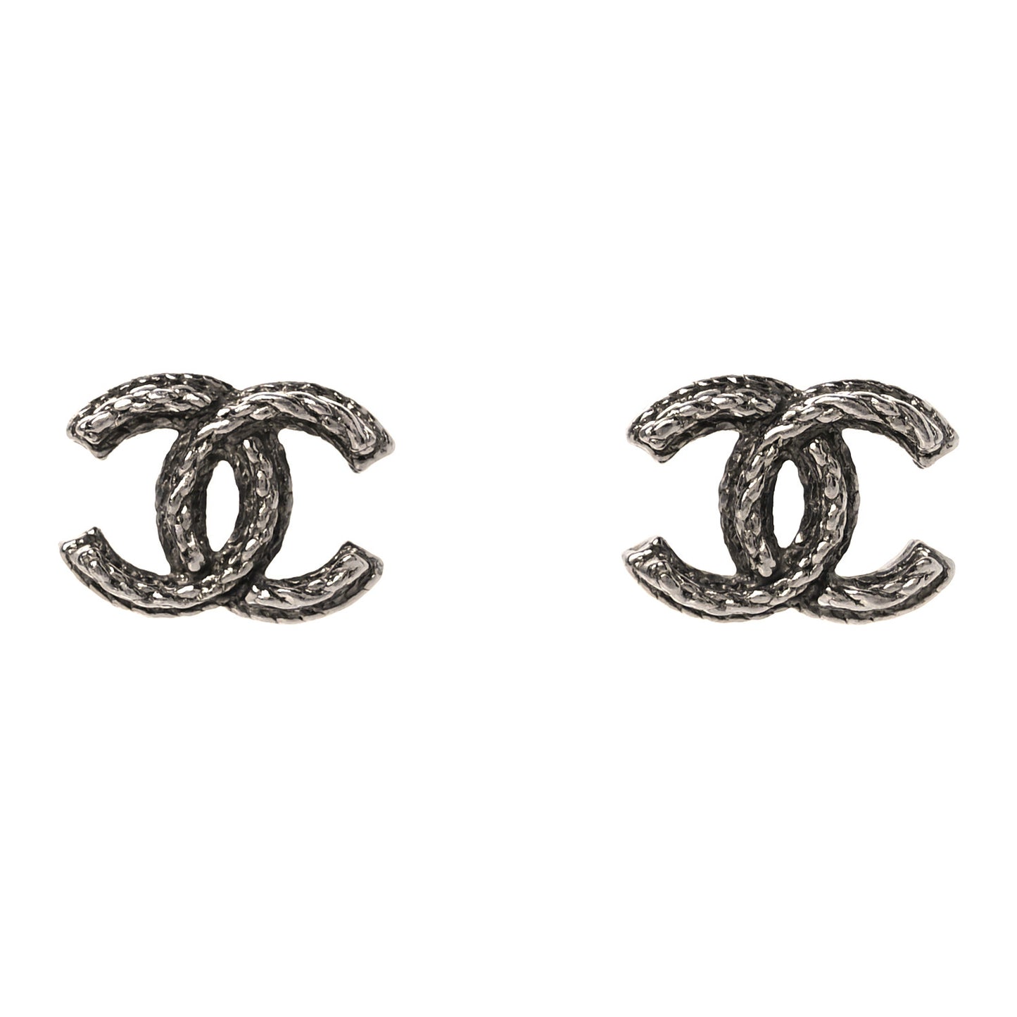 Ruthenium CC Earrings Black