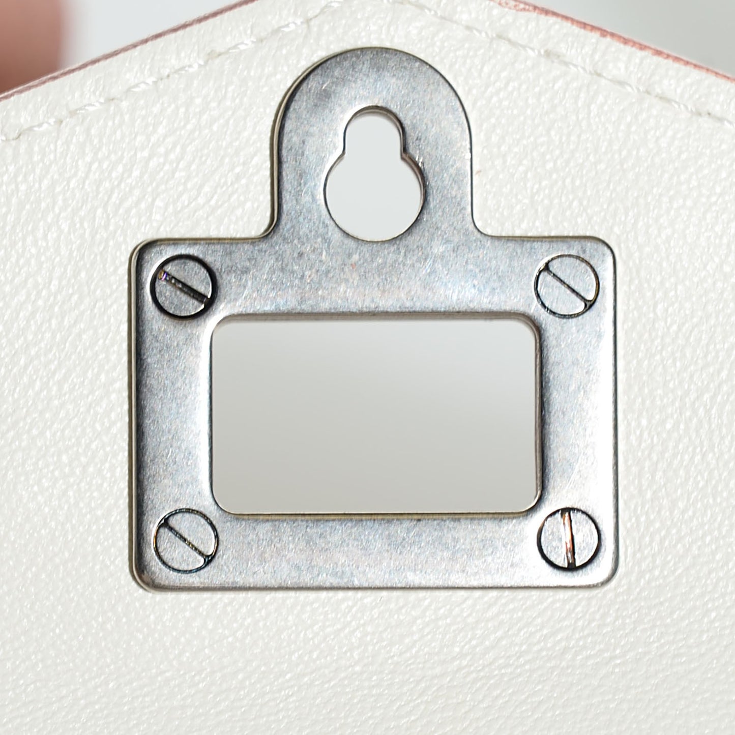 Linen Suede PS1 Pochette Clutch Rose