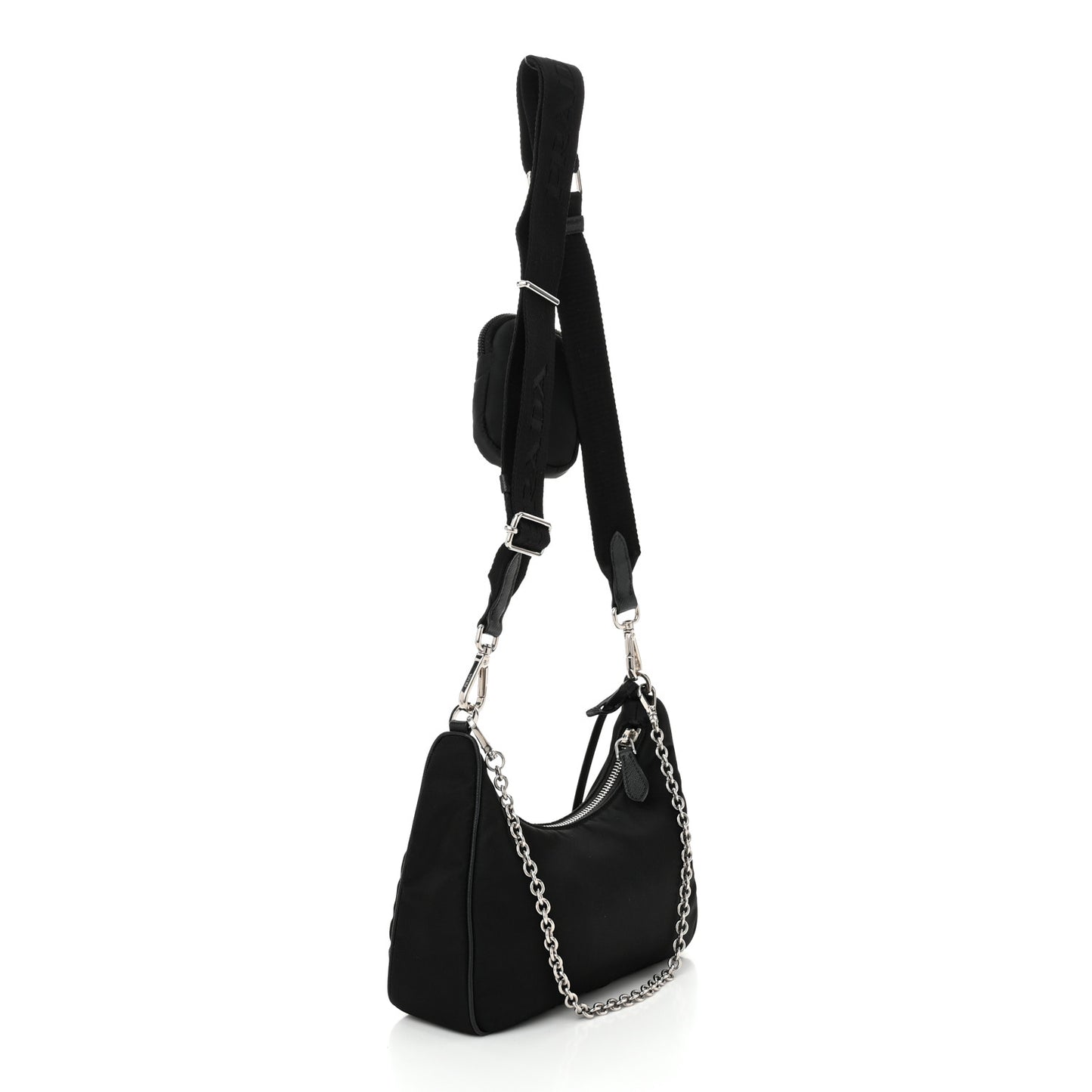 Nylon Re-Edition 2005 Shoulder Bag Black