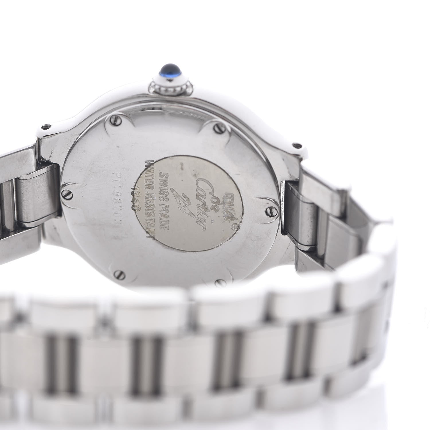 Cartier Stainless Steel 28mm Must De 21 Quartz Watch 5 of 5