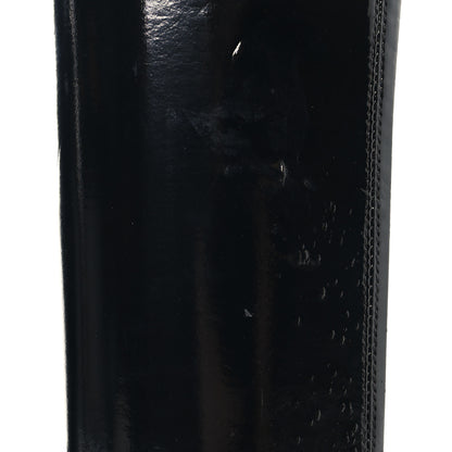Saint Laurent Patent Calfskin Diane 100 Boots 41 Black 8 of 8