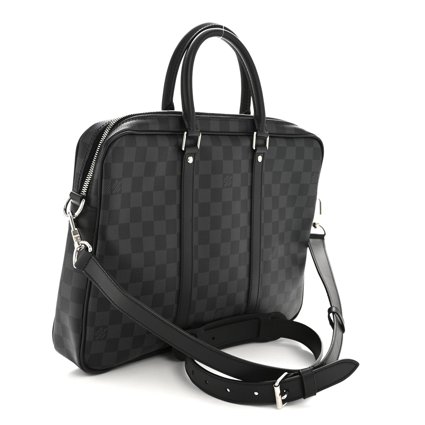 Damier Graphite Porte Documents Voyage PM