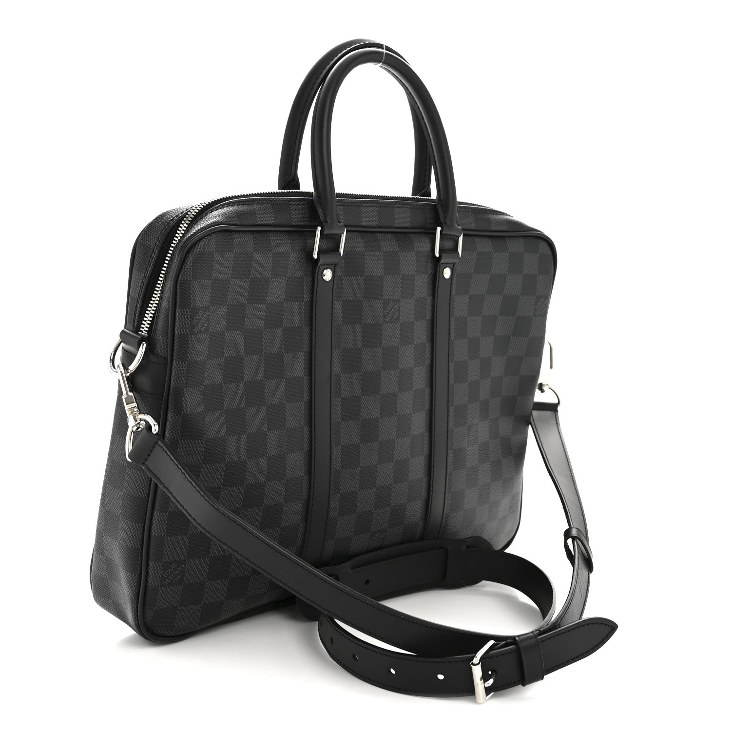Louis Vuitton Damier Graphite Porte Documents Voyage PM 3 of 9