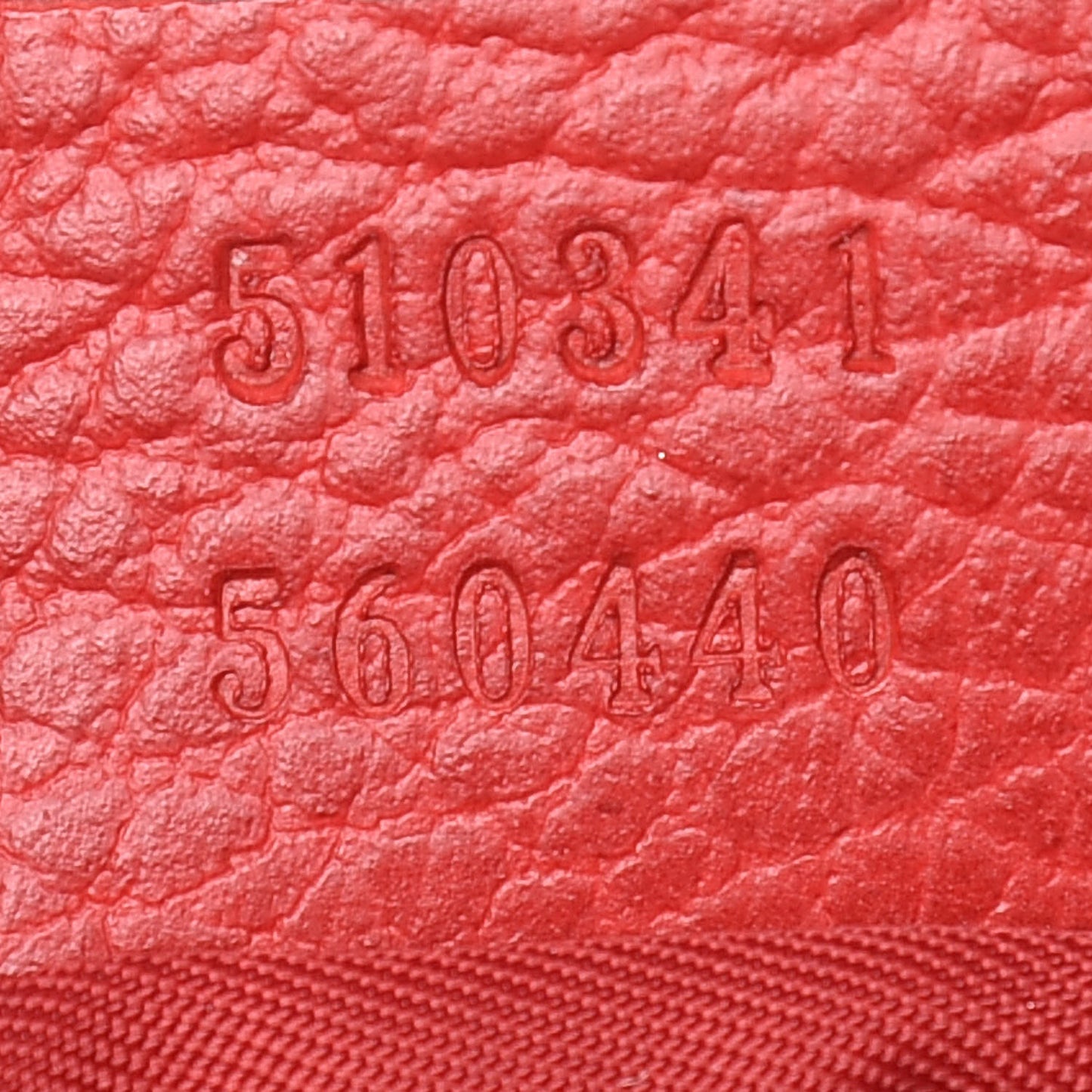 Nylon Monogram Small Dolmias Pouch Vibrant Red