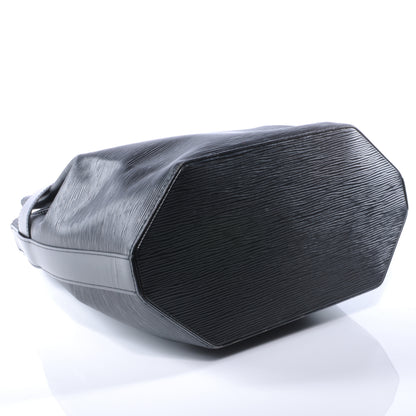 Louis Vuitton Epi Sac D'Epaule Black 4 of 8