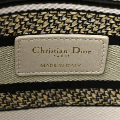 Christian Dior Canvas Embroidered Medium Lady D-Lite Multicolor 6 of 10