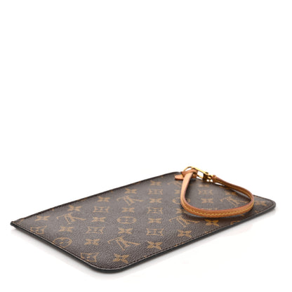 Louis Vuitton Monogram Neverfull MM GM Pochette Sugar Pink 4 of 6