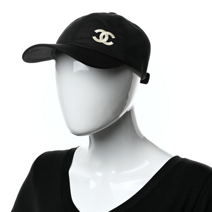 Chanel Cotton CC Cap Hat Black 2 of 9