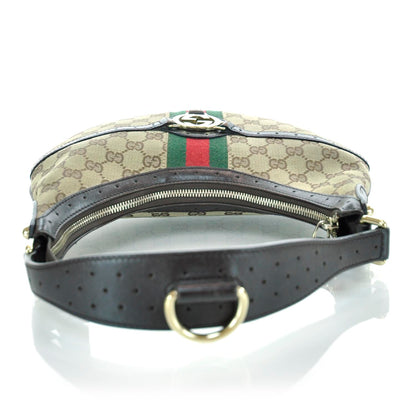 Gucci Monogram Reins Hobo Ebony 5 of 11