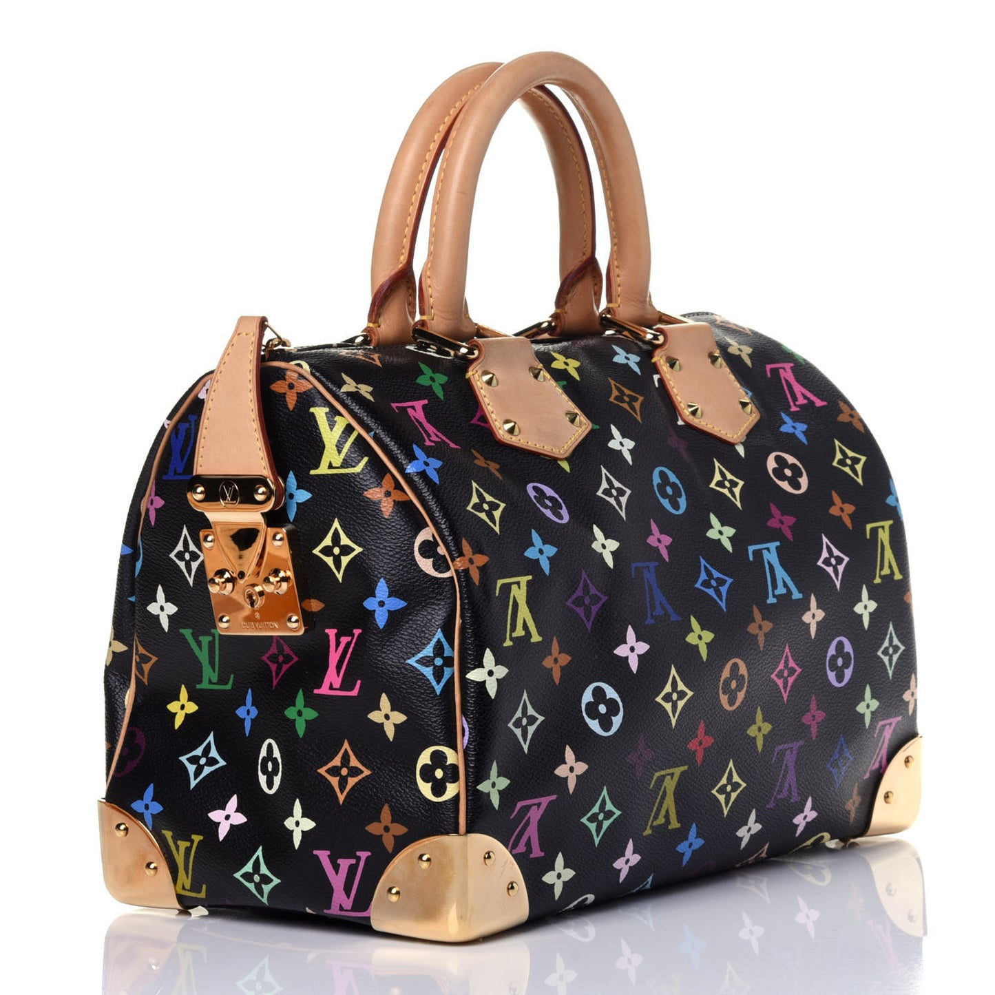 Monogram Multicolor Speedy 30 Black